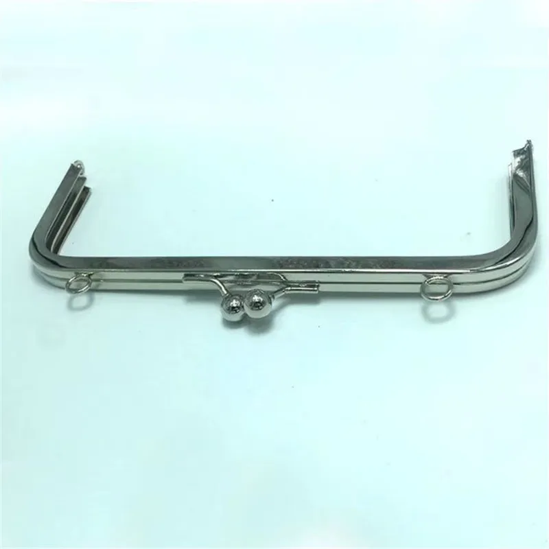 6 Inches 8 inches Square Small Ball Bud Head Metal Purse Frame Handle for Bag Purse