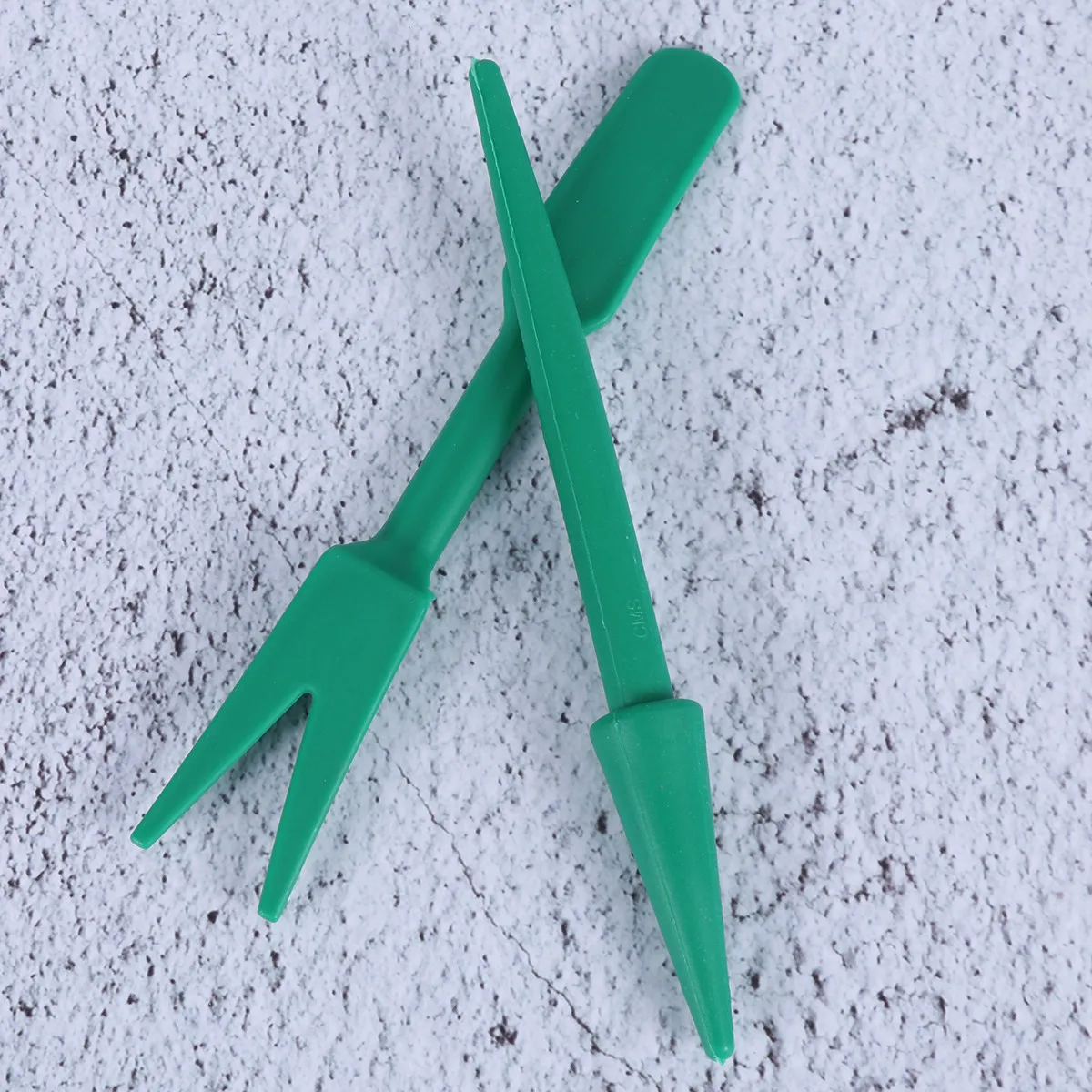 4Pcs Plastic Gardening Tools Seeder Dibber Puncher Transplanting Set Ergonomic Handle Easy Use Balcony Mini Garden