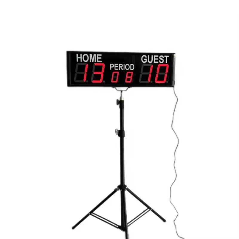 Indoor Portable Digital Scoreboard LED Score Keeper Basketball Electronic Volleyball Tennis Scoreboard