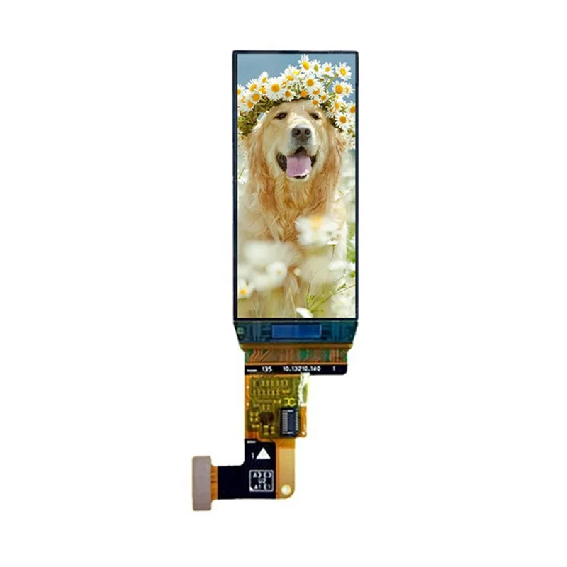 Panel Layar AMOLED A33T-1.91 Inci 240X536 Piksel Antarmuka MIPI Layar AMOLED Mini Kecil Untuk Smartwatch yang Dapat Dipakai