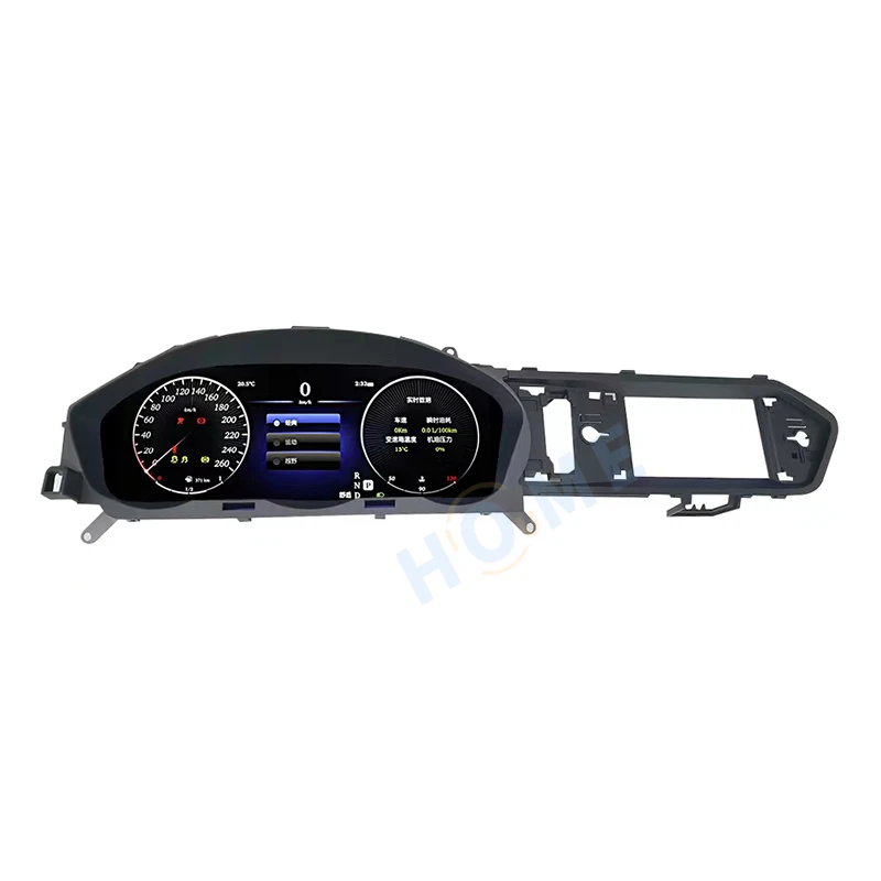 لوحة لوحة القيادة الرقمية أداة افتراضية العنقودية CockPit LCD عداد السرعة للفئة C W204 2011-2014 #3