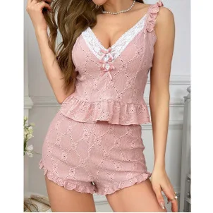 

Sexy Pure Color Slim Fit T-irt And orts Set for Young Women V-Ne ort Sve Summer Faion Outfit Hot Girl Look