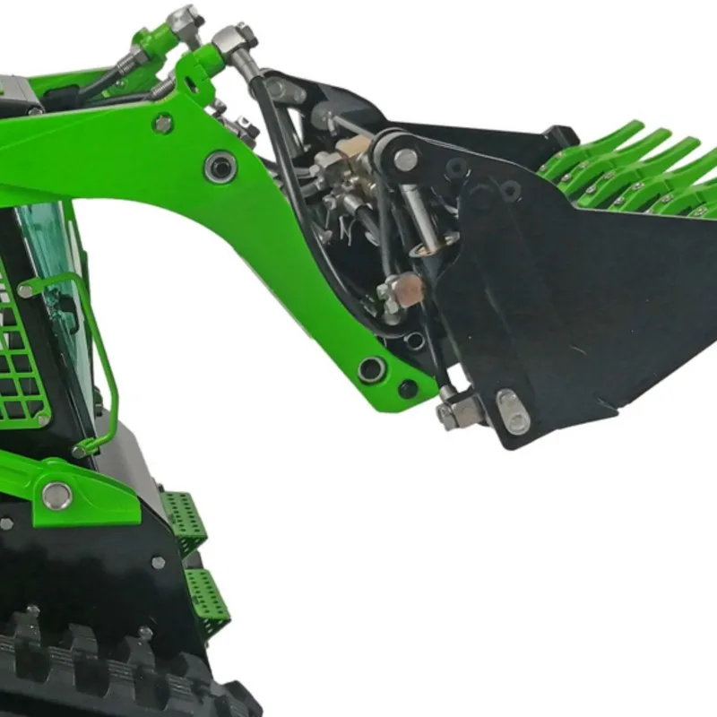 1/14 Metal LESU Aoue-LT5 Tracked Skid-Steer RC Hydraulic Loader RTR Version Remote Control Cars Trucks Model Toys Gifts THZH1211
