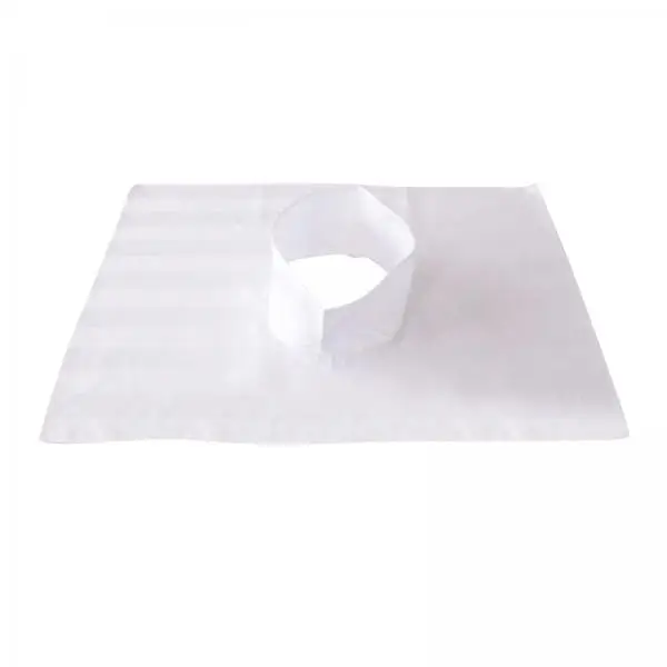 

2xMassage Table Cover Sheet with Face Hole for Beauty Salon SPA Massage Tables White