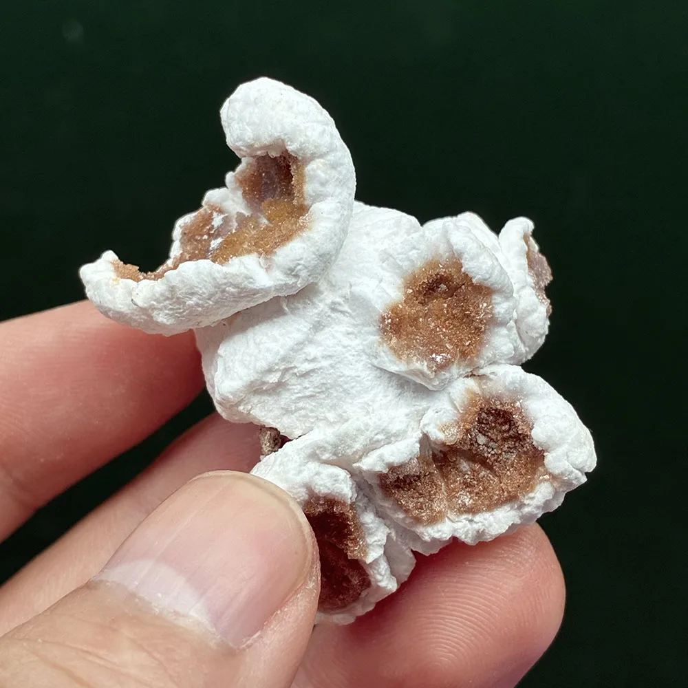 A0-3A 100 % natürliche Creedite-Cluster, Popcorn, Gipssteine und Kristalle aus Guizhou China