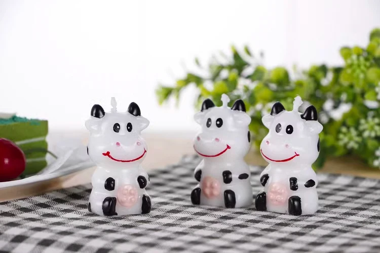 Tierkreis Kerze Cartoon niedlichen Tier Bild kreative Geburtstag Kerze Kuchen Dekoration Kerze Tierkreis Drachen Pferd Kerze – Detail 8