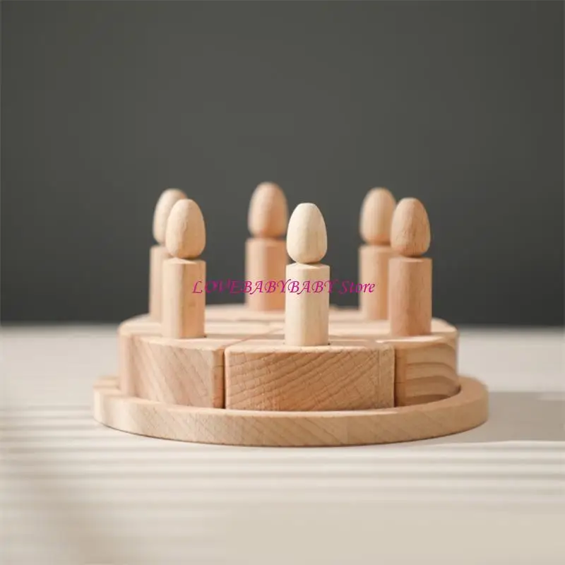 Cake Toy With Removable Layers Enhances Child Creativity And Motor Skills 4XBC