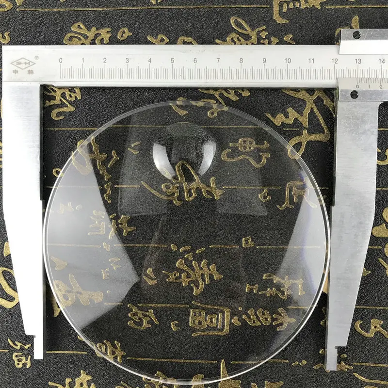 

Diameter 130mm Acrylic Magnifier 3X Large Mirror Biconvex Lens 25x Secondary Mirror for Projector Camera Optical Instruments