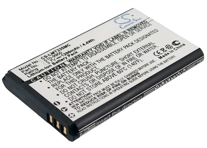 Cameron Sino 1200mAh Battery RL-6C,510-9900 for Polaroid DVG-720E,For Liquid Image Summit 335, Summit 337, Impact 365,Impact 367