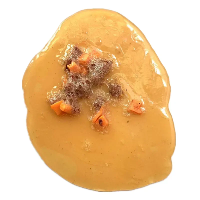 1 unidad de parodia Artificial imitada para vómitos, goma TPR, comida falsa, vómitos, desgarramiento, Día de los tontos, fiesta de Halloween, juguetes de broma para amigos