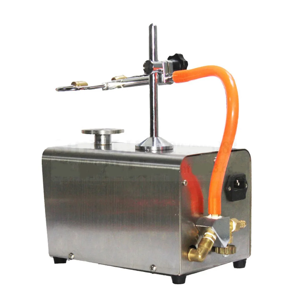 220V 110V Rf-1 Ampoule Fusion Sealing Machine Glass Wire Drawing Machine Oxyhydrogen Flame Bottle Glass Tube Sealing Machine