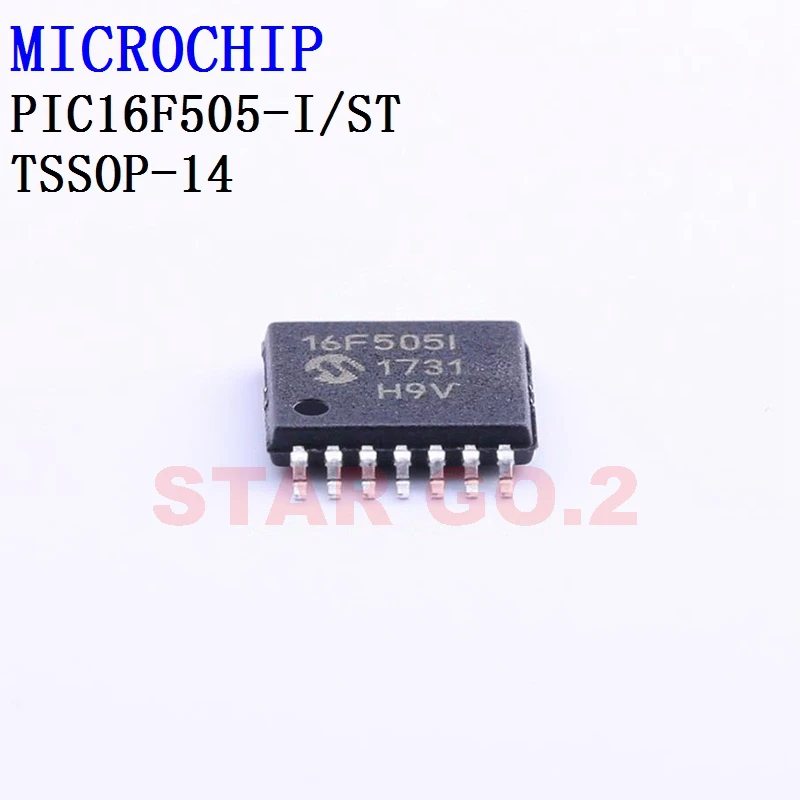 

5PCSx PIC16F505-I/ST TSSOP-14 MICROCHIP Microcontroller