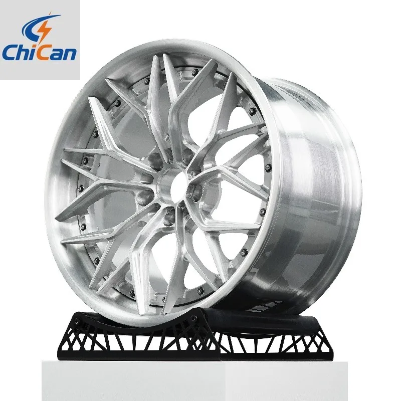 

【2026】Chican Custom Forged 2 Piece 5X120 Brush Silver 18-22 Inch Rim for BMW F20 F21 F30 F34 F40 F52 F31 F35 F10