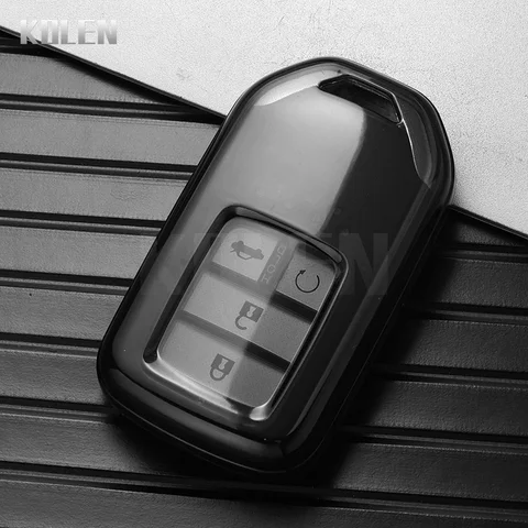 Чехол Для Ключей Из ТПУ Для Honda CRV CR-V Fit Civic Accord HR-V HRV City Odyssey XR-V Breloque, Аксессуар Для Брелока