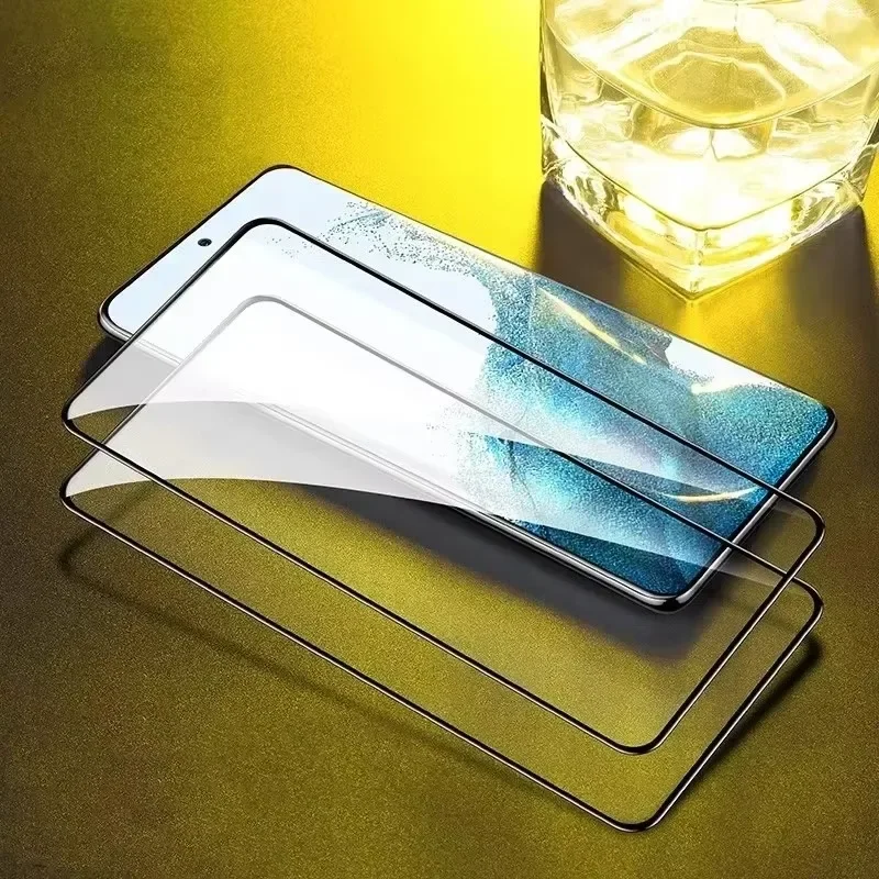 3Pcs Tempered Glass For Xiaomi 15T Pro 14T Pro 13T 17 Pro Max Curved Full Cover Screen Protector - náhled 3