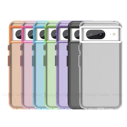 For Google Pixel 8 Case Cover Google Pixel 8 Capa Shockproof Phone Bumper Transparent Frosted Matte Clear Fundas Google Pixel 8