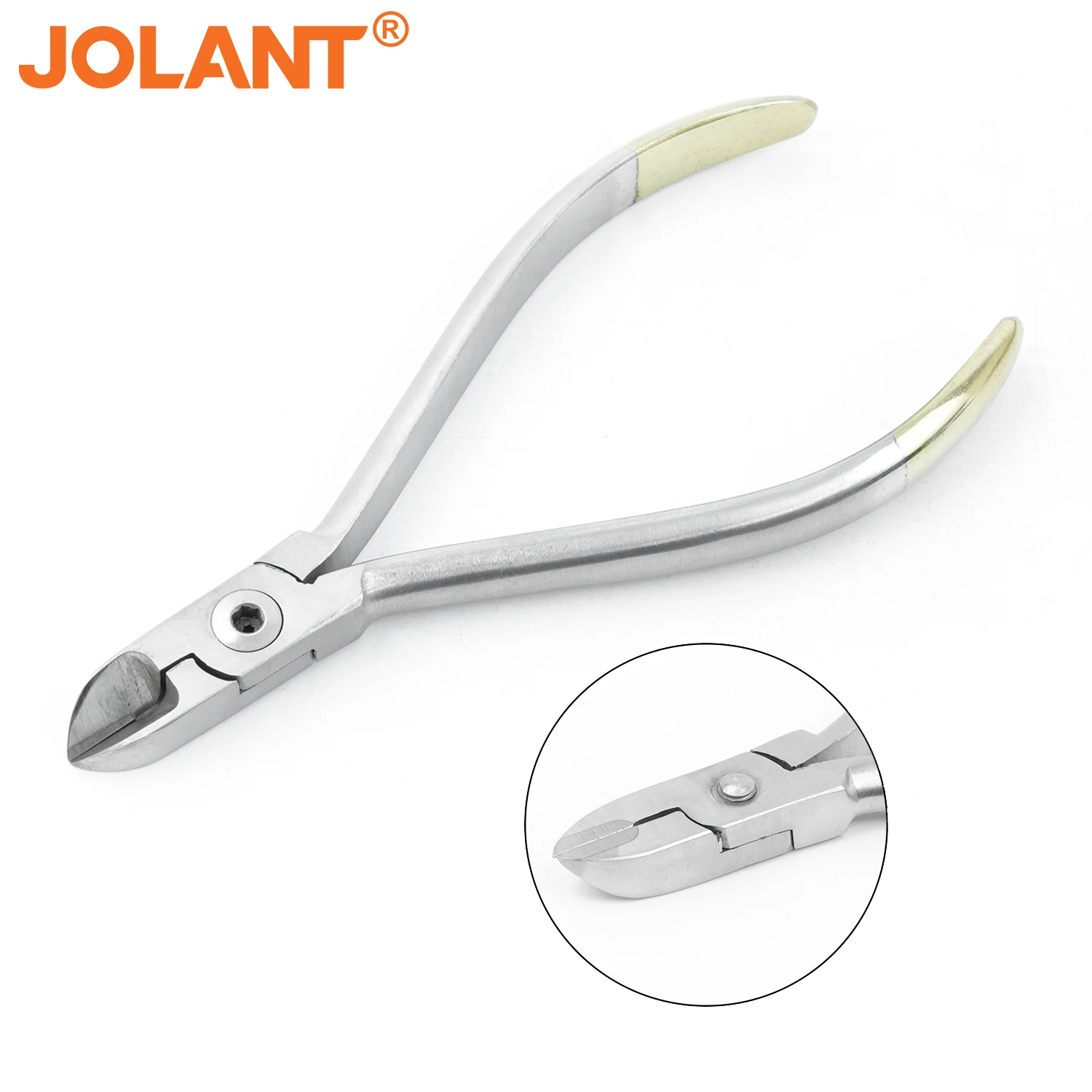 JOLANT Dental Light Wire Cutter Pliers Forceps Stainless Steel Thin Wire Cutting Pliers Orthodontic Plier Tools Dentist Forcep