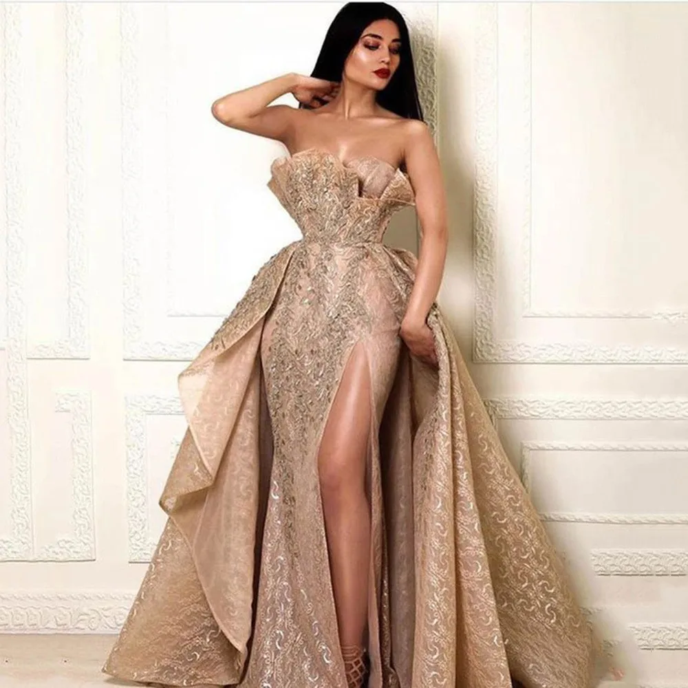 Pull on Single Gown Maxi Length Elegant with Loose Fit Rhinestone Embellished Mid Waist Bandeau Top Long Dress Summer for Women