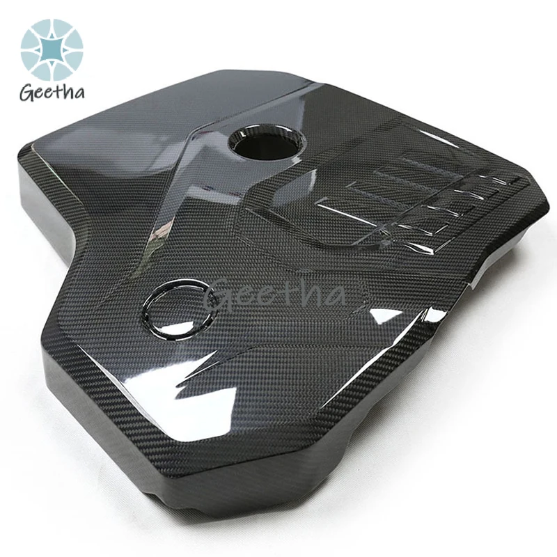 

For 3 4 5 7 Series G20 G28 G22 G23 G30 G38 G11 G12 Dry Carbon Fiber Hood for BMW 2.0t B48 Engine Cover