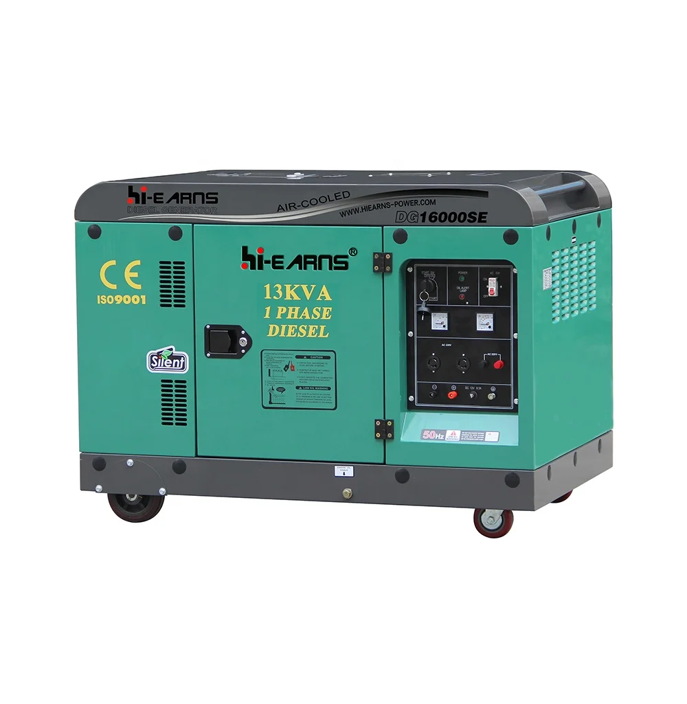 self-brand DG16000SE single phase 12kw die·sel generator