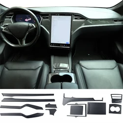 For Tesla Model X/Model S 15-2020 Dashboard Trim Panel Center Trim Interior Accessories Air Vent Trim Frame Interior Panel Trim