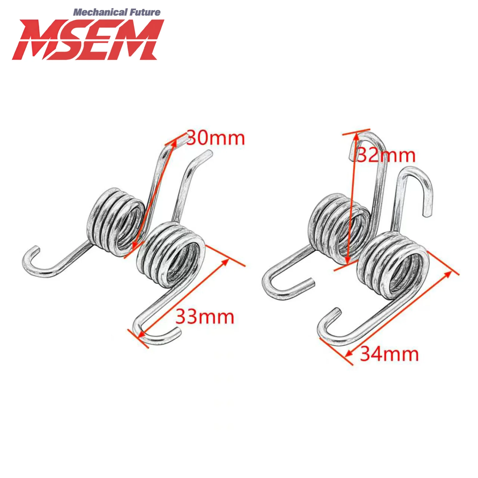 For KTM 125- 530 SX-F EXC-F EXC XC-F XC-W XCF-W FREERIDE250F/R/350 950ADVENTURE/S Motorcycle Foot Rest Footpegs Pedals Spring view 2