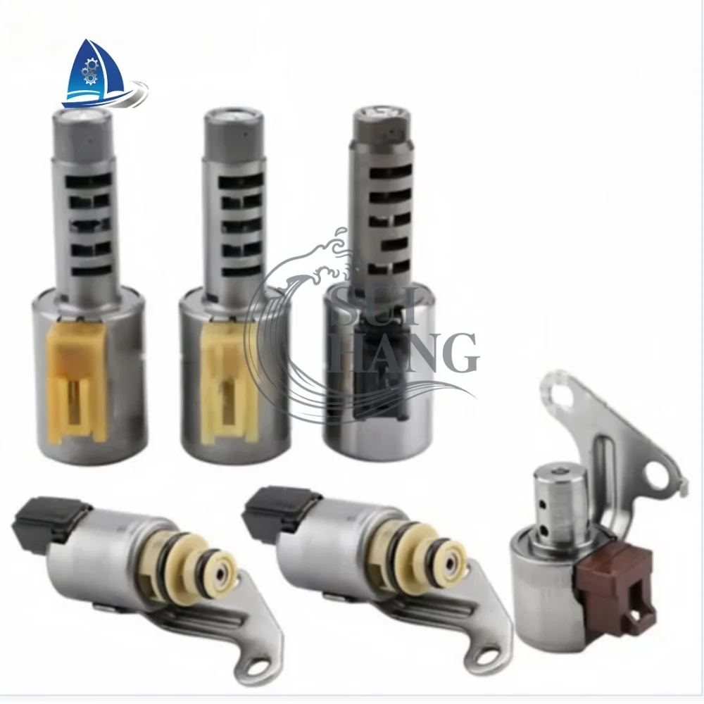 

U540 U540E Automatic Transmission Valve Body Solenoid Valve 6-Piece Set Suitable for Toyota Vios/Paseo/Serion/Terios 2002-2009