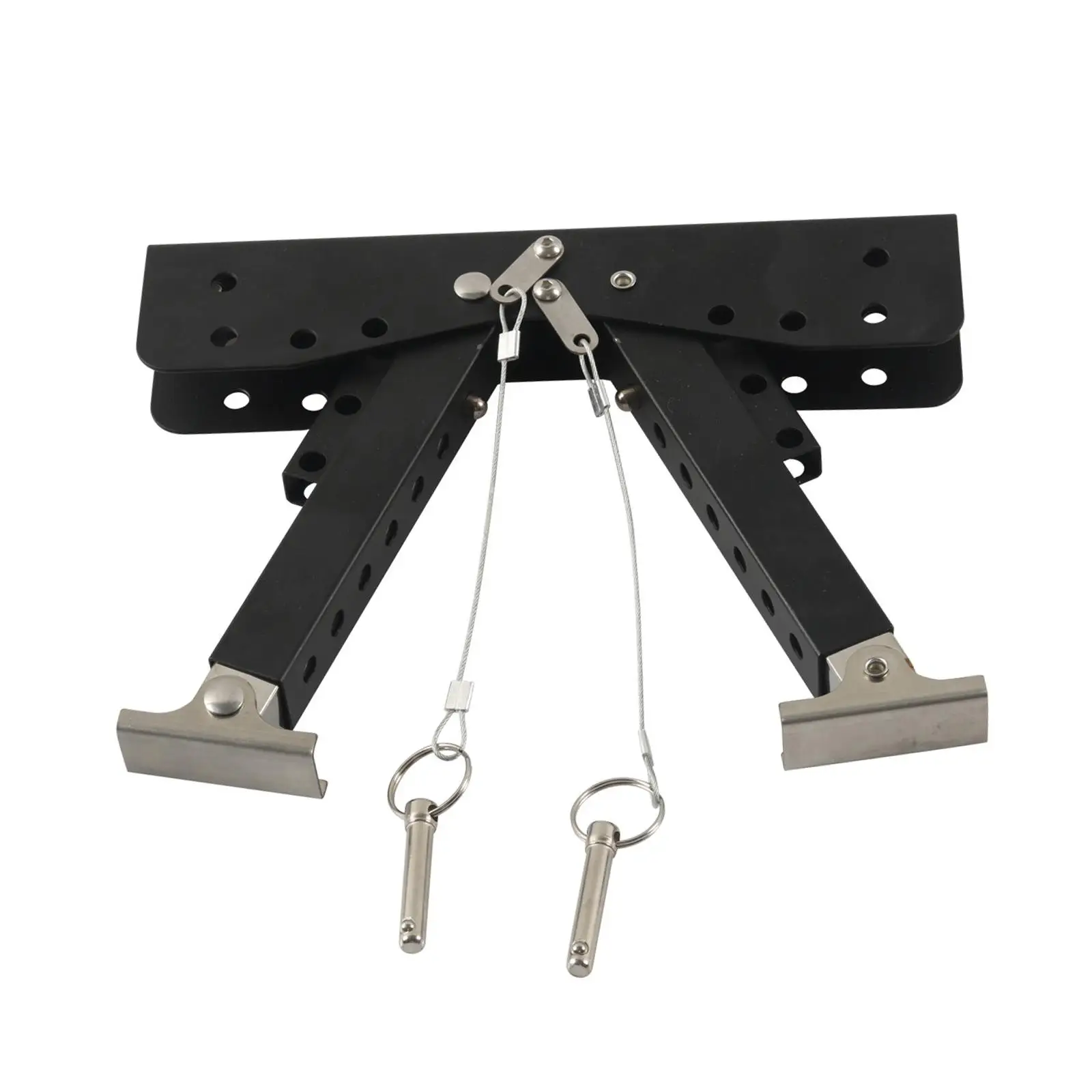 RV Step Stabilizer Easy to Install Portable Steel Foldable Legs Supports