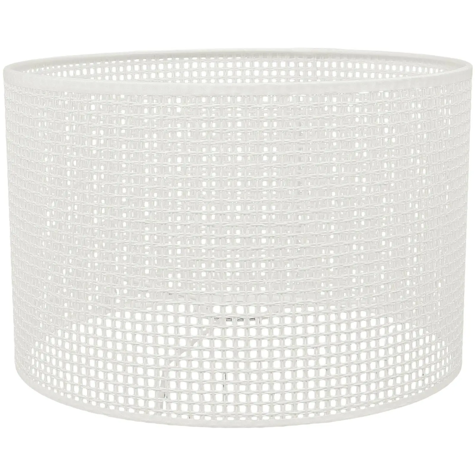 

Lampshades Woven Cloth Iron Light Blue Desk Table Floor Cover Bedside Modern Farmhouse Fixtures Decor Protective Softening