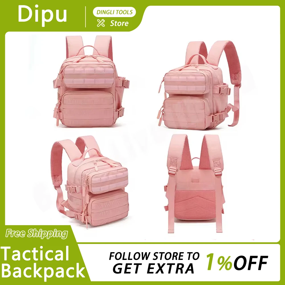 

Dipu DP-005 Tactical Backpack Outdoor Survival Essentials Bag 9L High-Capacity Schoolbag Fashion Rucksack For Men And Women Bag