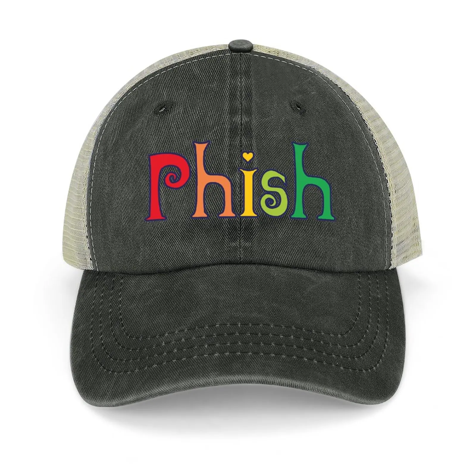 Phish - Color Cowboy Hat foam party hats Sunhat Male Beach Mens Caps Women'S