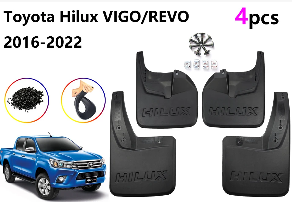 

Suitable for 16-22 Hilax Fender HILUX VIGO/REVO Fender Auto Parts Factory