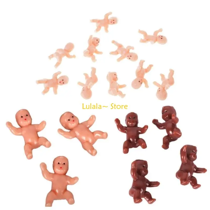 인형 목욕을위한 Y4QA 모델 아기 Accs 인형 집 장식 Sandp를위한 미니 풍경