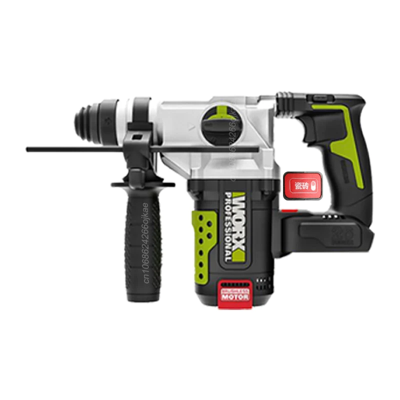 Worx Heavy Duty WU389S with Pulse Rechargeable Wireless Rotary Hammer Bare Tool Imapct 2.8J 5500T/min 1300rpm 20v Share Kress