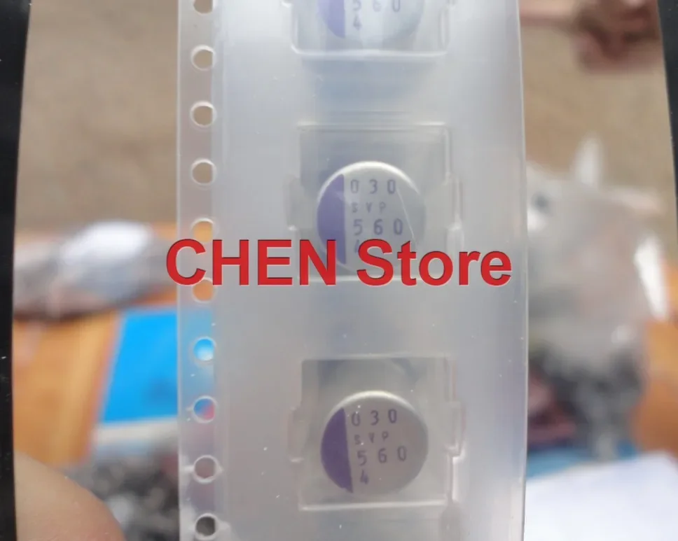 

20PCS/50PCS SANYO OS-CON SVP 4V560UF 8X11.5MM SMD Polymer Solid Electrolytic Capacitor 560UF 4V Low ESR 4SVP560M free shipping