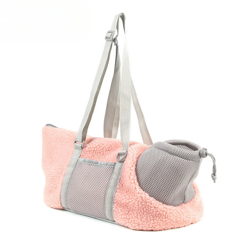 

Сумка-переноска для домашних животных для маленьких собак и кошек — трансформируемая ручная/сумка на плечо, складной дышащий дорожный рюкзак для холодной погоды