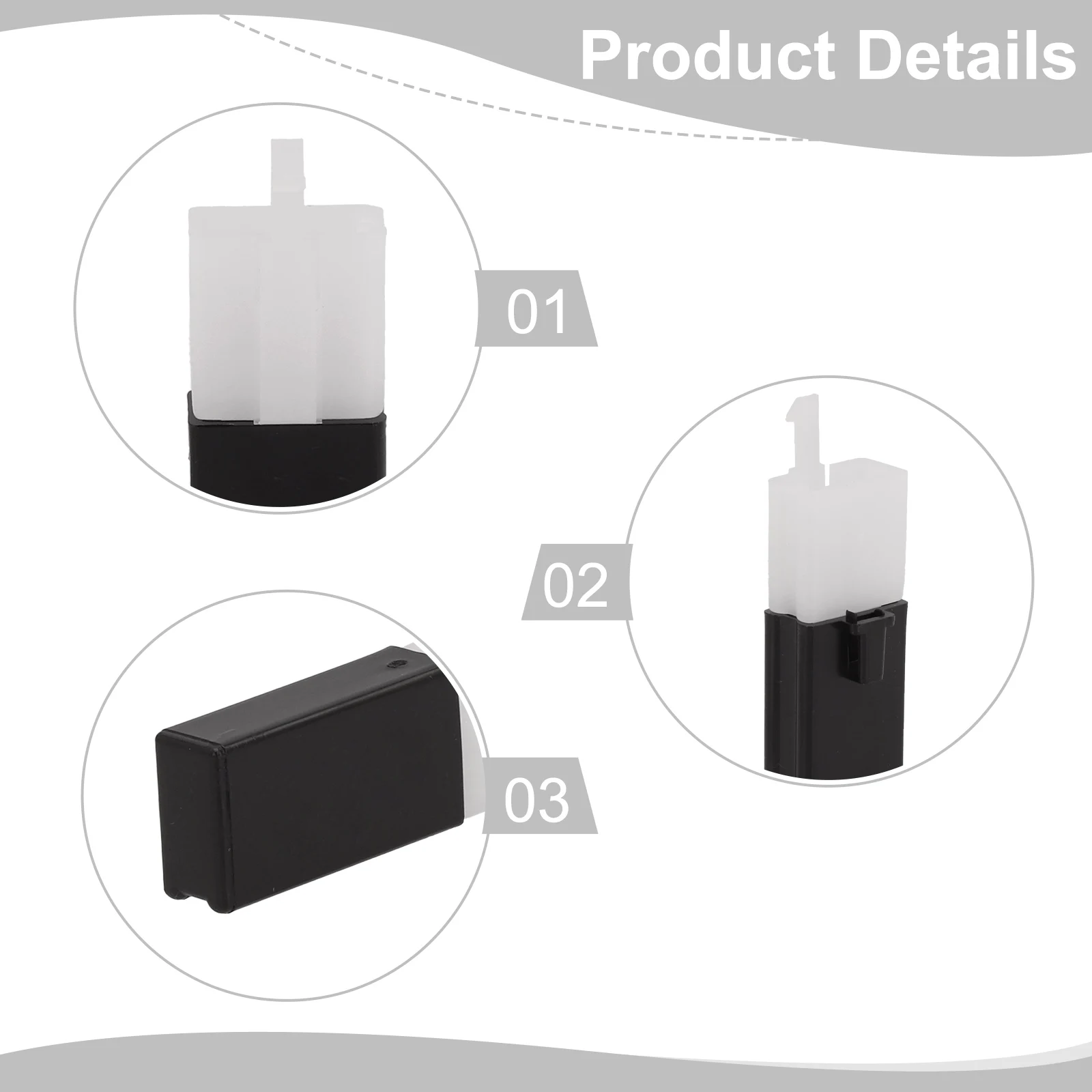 LED Headlight Flasher 12V LED Lighting ABS Material Easy To Use High Universality Fitment Practical And Reliable