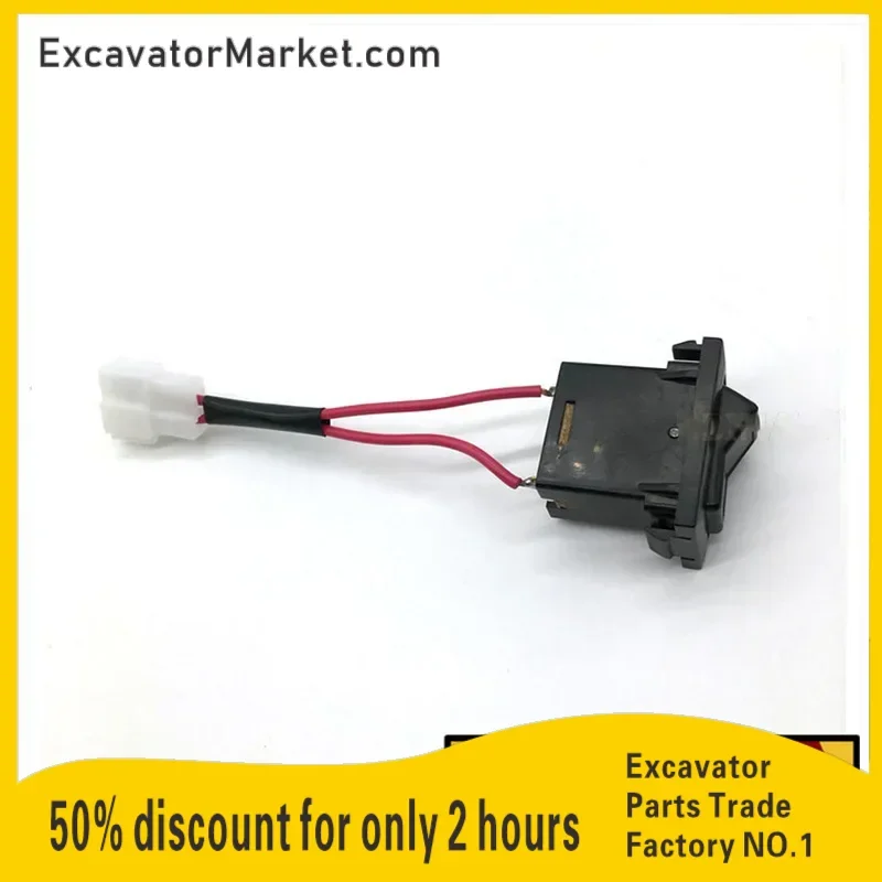 

Excavator accessories Horn switch Headlight switch Horn button Headlight button