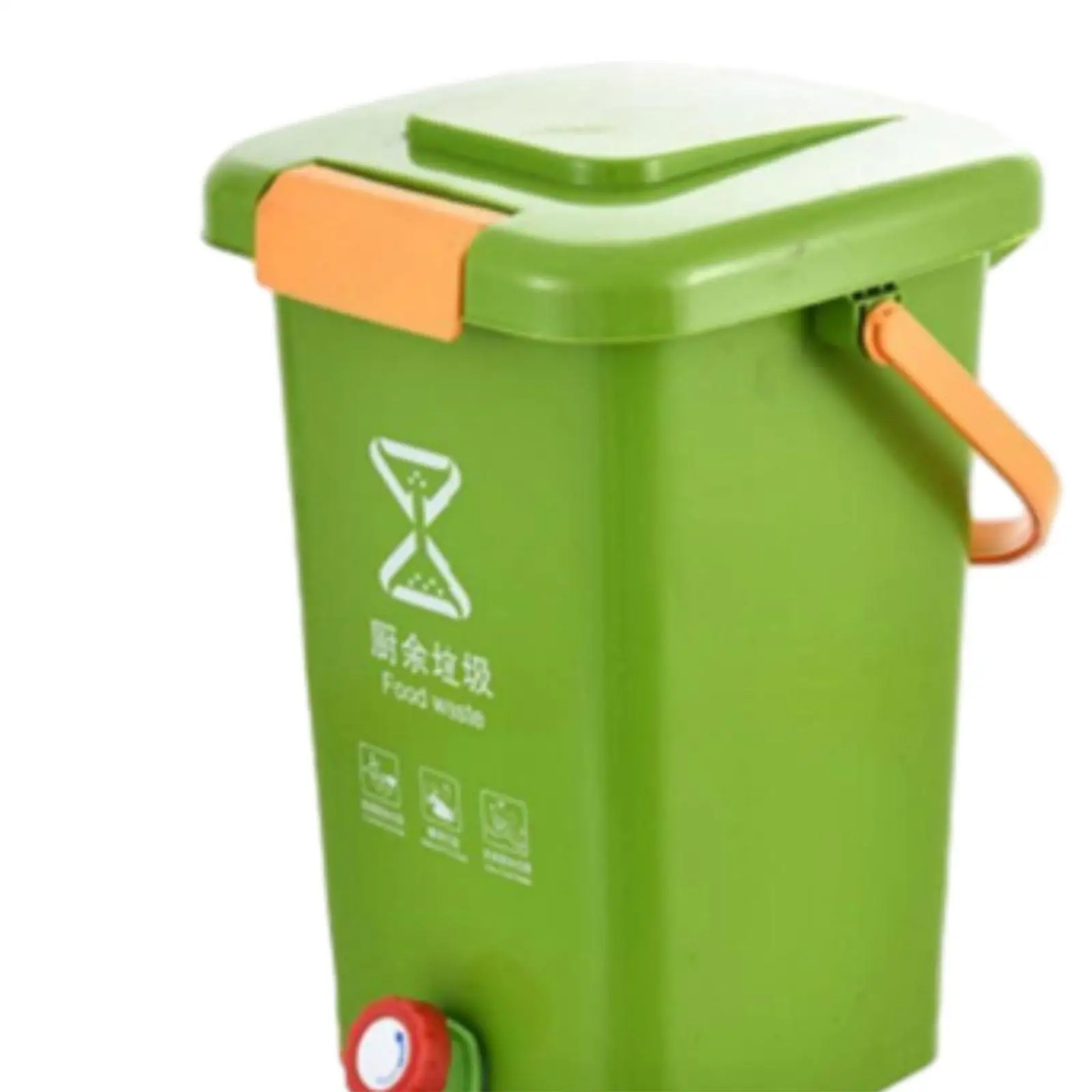 Kitchen Waste Compost Bucket Composting Recycle Bucket Multifunction Modern Waste Bin Counter Compost Bin for Counter Kitchen