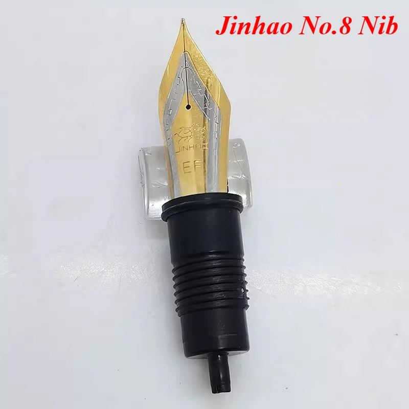 

No 8 Наконечники и наконечники для перьевых ручек Jinhao Специальные аксессуары Универсальный наконечник 40 мм EF F M 0,38 0,5 0,7 мм Наконечники для ручек большого размера