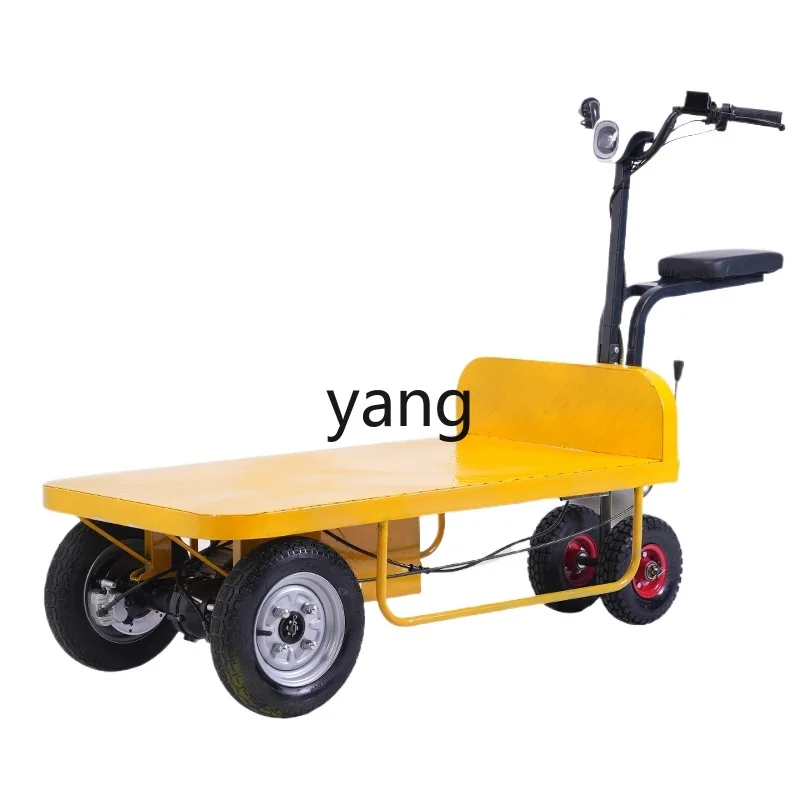 XYY electric flat truck trolley construction site greenhouse vegetable pulling tricycle stall truck