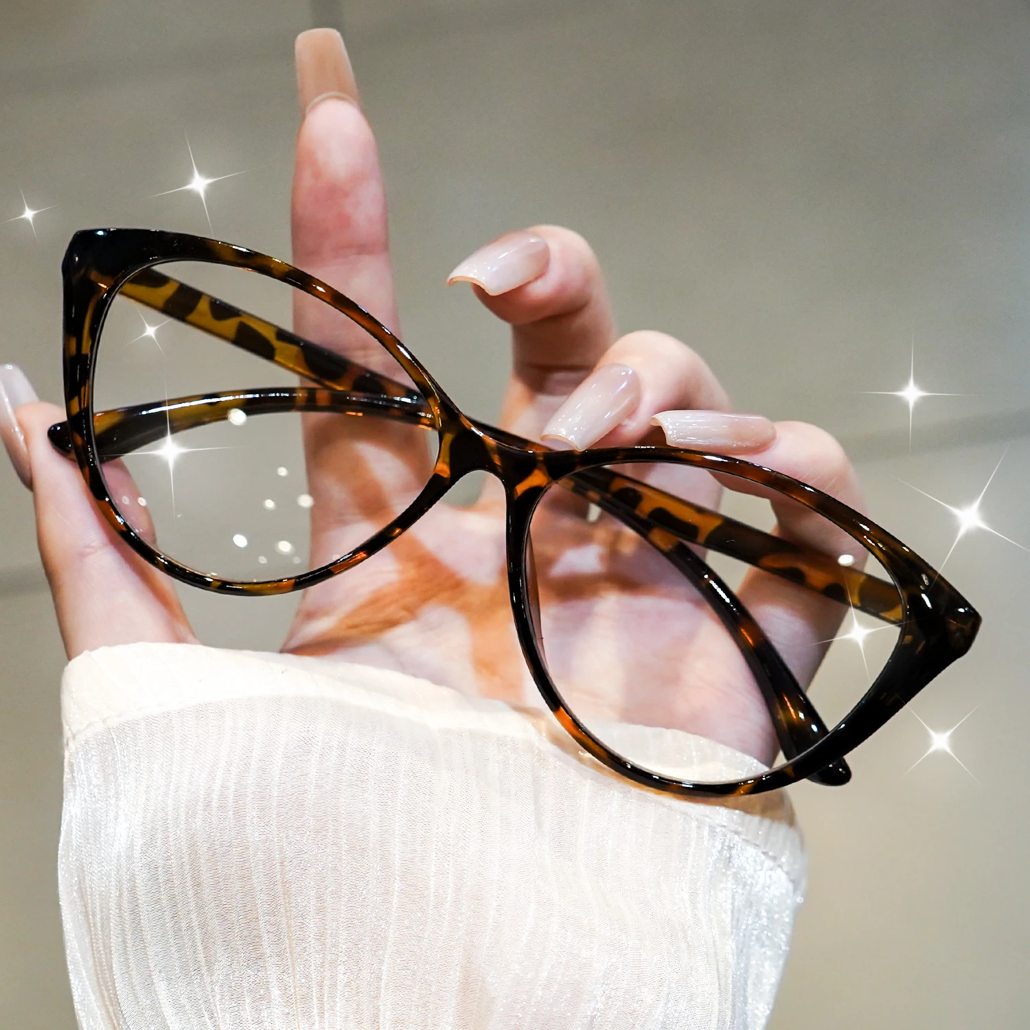 2 Stück modische Cat-Eye-Lesebrillen, bequeme Brillen für einen trendigen Look, Vergrößerung von +1,0 bis +4,0 – Detail 12