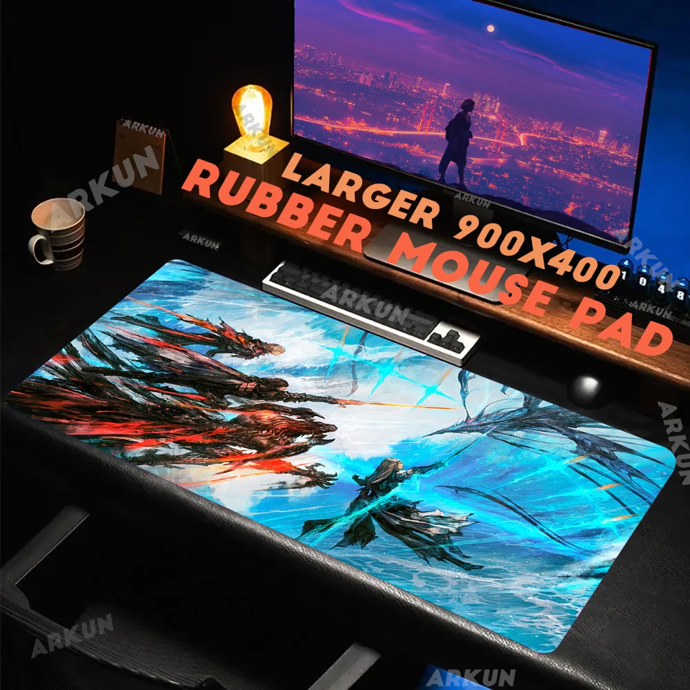 

Large 900X400 Popular Top Video Action role-Playing Fighting Game Final Fantasy XVI Mouse Pad Gaming XXL Keyboard Computer Mat