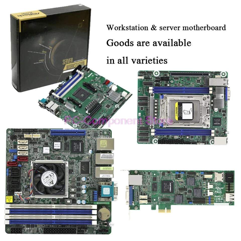 Server Motherboard For ASRock Rack DDR4 Support C3558 C3558D4I-4L