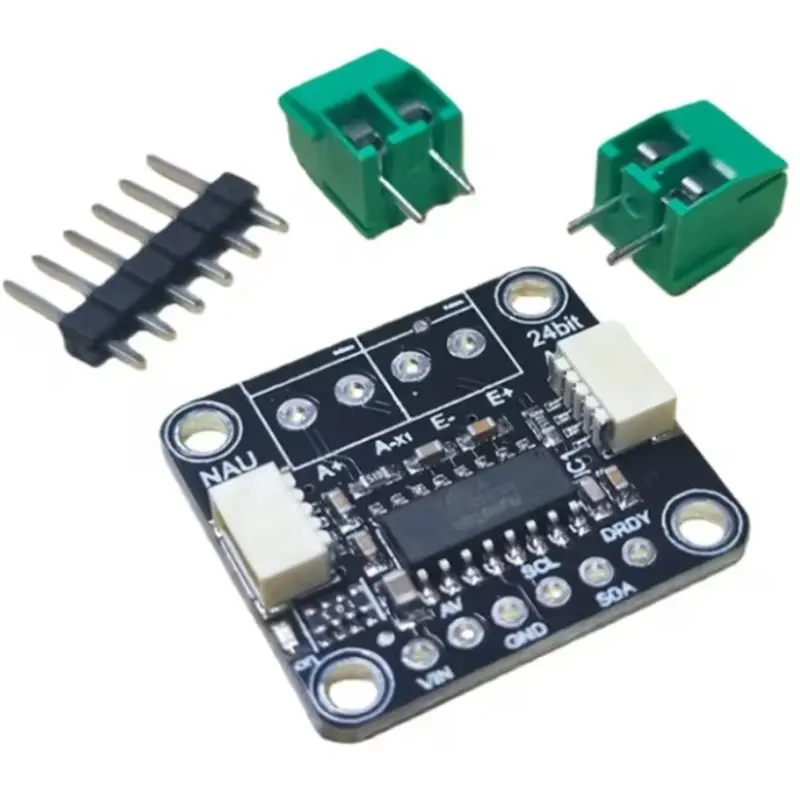 B63B-NAU7802 24-Bit ADC Module Compatible With STEMMA QT/Qwiic Precision Data Conversion Pressure Measurement