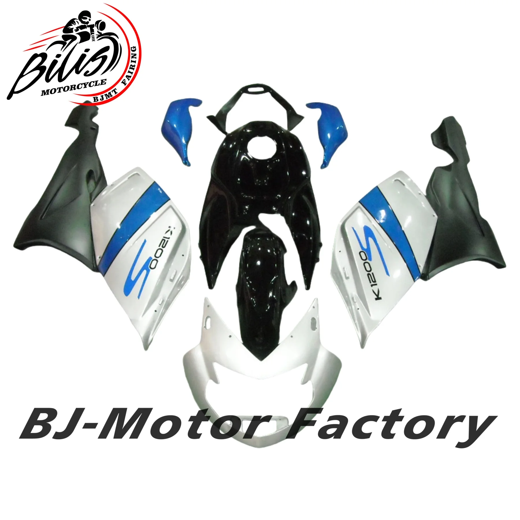 

Fit For BMW K1200S 2005 - 2008 Motorcycle Plastic Shell Body Fairing Panel Kit Set K1200 S 2006 2007