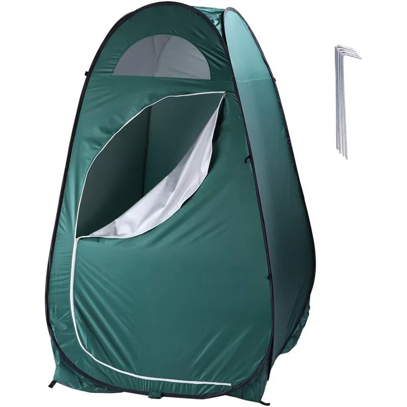 

New model outdoor bathroom outdoor opaque bath tent quick throw outdoor folding camping toilet tent