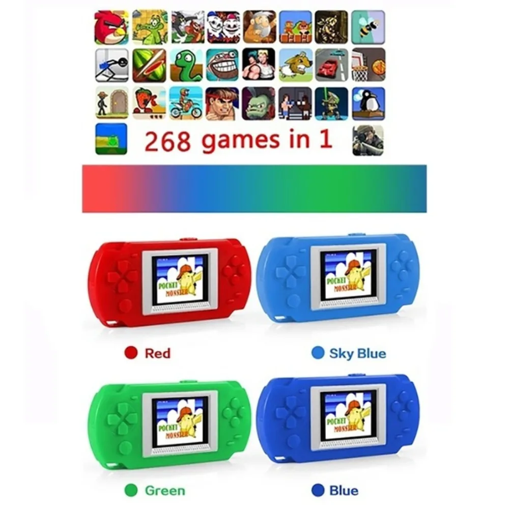 

Игровая консоль Cute Candy с 200+ классическими играми FC NES, карманный игровой коврик, портативная игровая система для детей