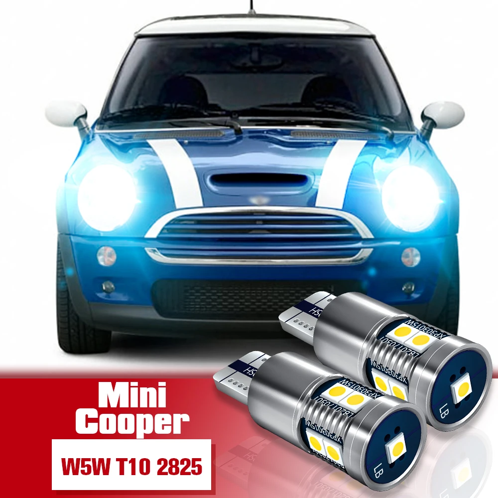 

Parking Light Bulb 2pcs LED Clearance Lamp W5W T10 For Mini Cooper R50 R53 F55 F56 R56 F54 R55 F57 R52 R57 R60 R58 R61 R59
