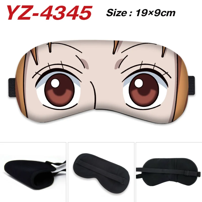 Anime ONE PIECE Luffy Zoro Sanji Cosplay Eyepatch Unisex Blindfold Kawaii Eye Mask Eyeshade Xmas Birthday Halloween Gift - view 5